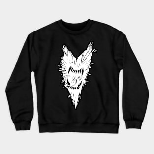 Roar (white on black) Crewneck Sweatshirt